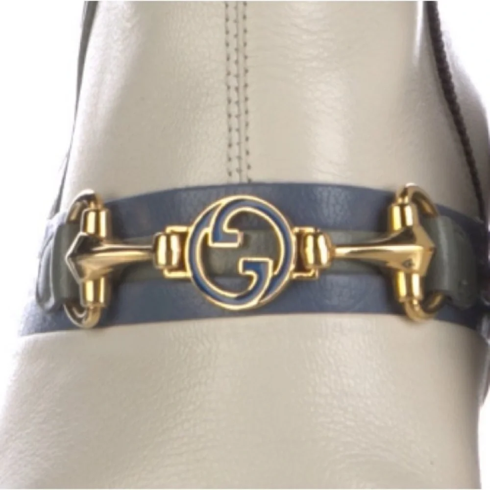 *RARE* Gucci Horsebit Accent Leather Boots - Picture 4 of 9